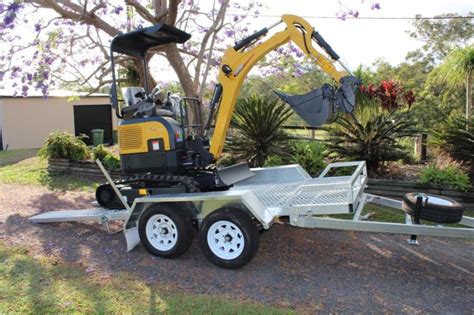 mini digger trailer for sale|digger doc trailer.